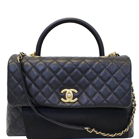 chanel coco caviar handbag